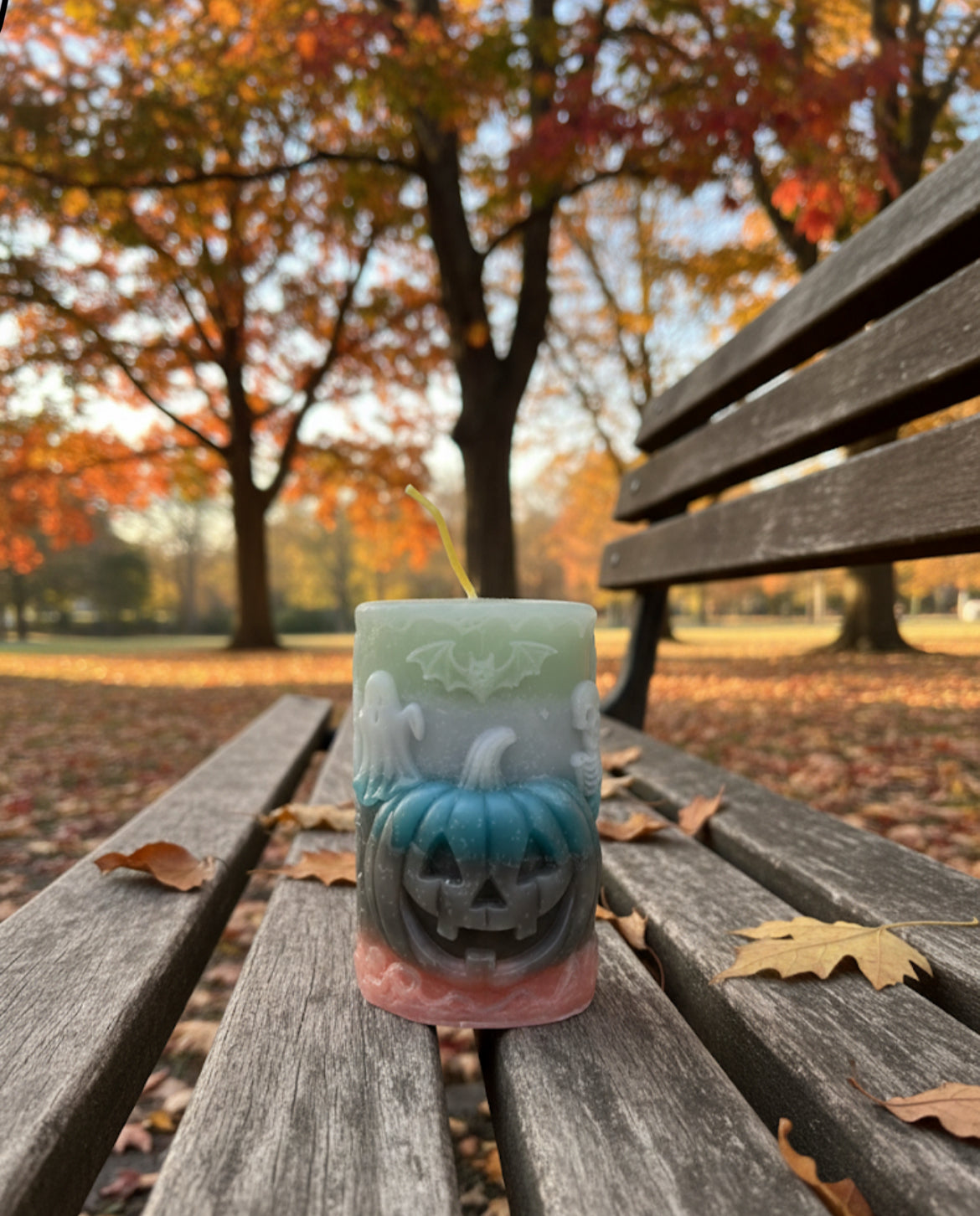 A COZY PUMPKIN CANDLE