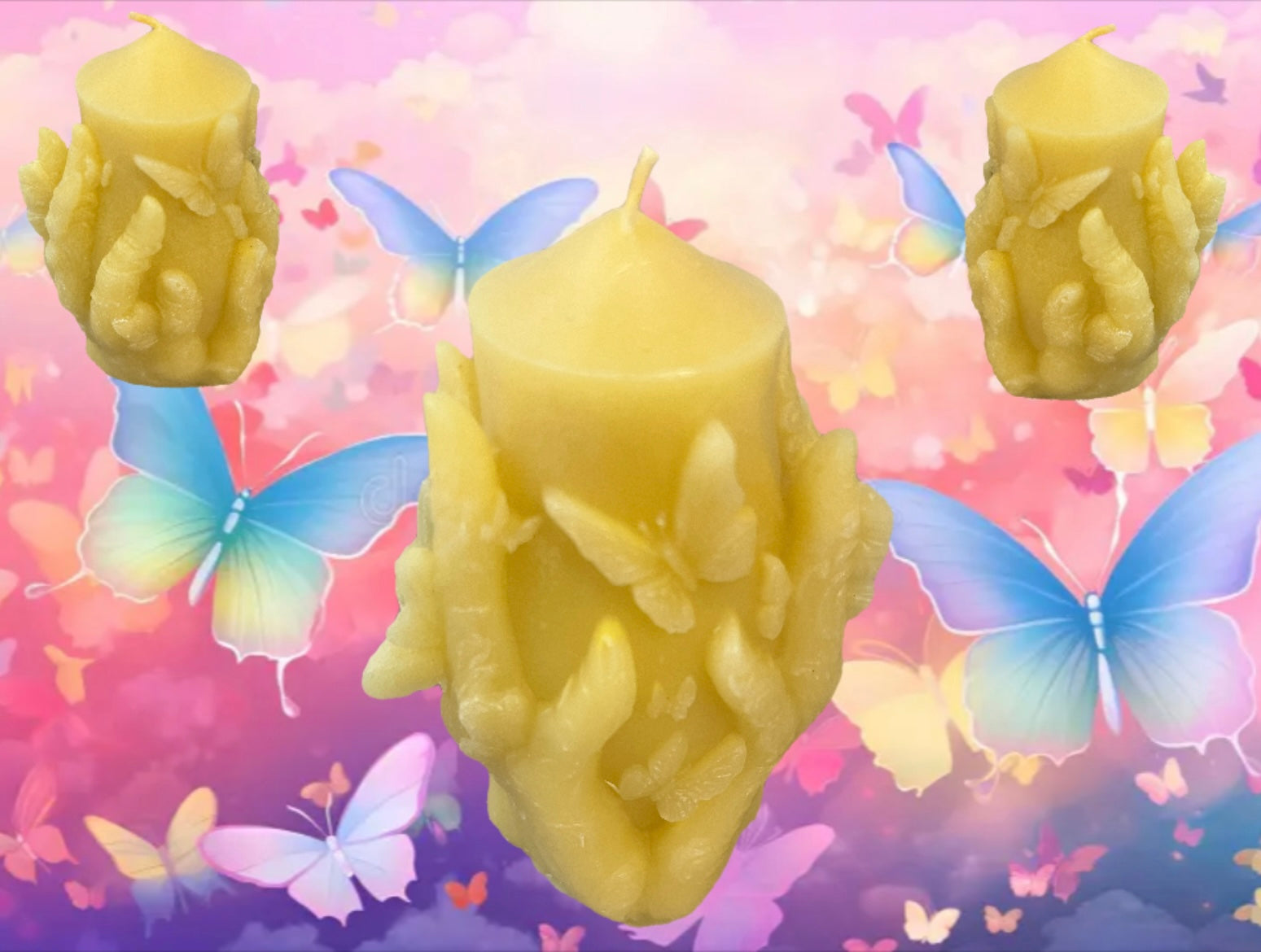A COZY BUTTERFLY CANDLE